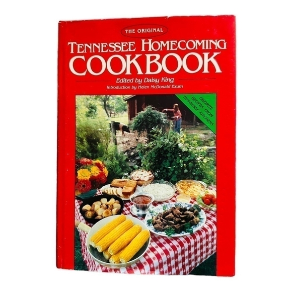 Signed Vintage Recipes Book Daisy King Original Tennessee Homecoming Cookbook - Picture 1 of 3